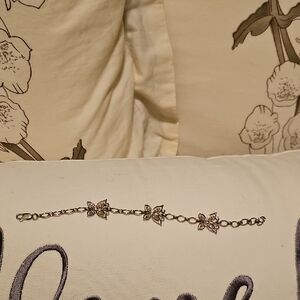 Elegant 925 Sterling Silver Butterfly Bracelet